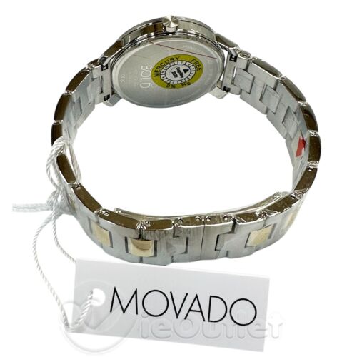 NUOVO orologio Movado BOLD Access argento oro bicolore acciaio inox 34 mm - 3600965 - Foto 2 di 5