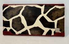 Miche Classic Magnetic Purse Cover Giraffe animal print/red patent silver studs