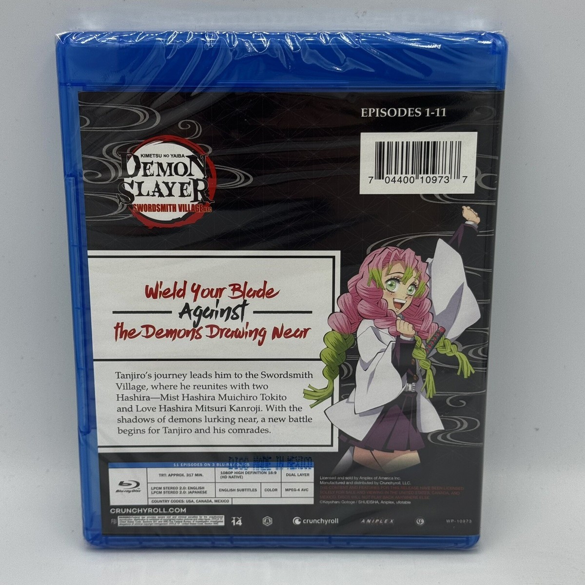 Demon Slayer: Kimetsu No Yaiba: Swordsmith Village Arc Blu-ray
