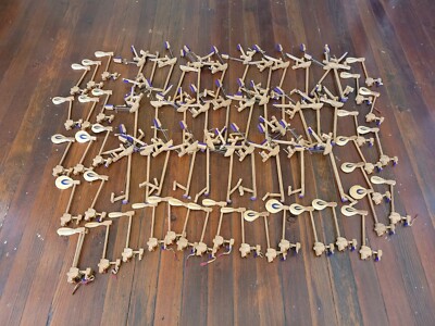 Lot of 68 Piano Hammers For Practice, Art, Steampunk, 4 Different Styles 