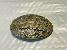 Belt Buckle - Semi Truck