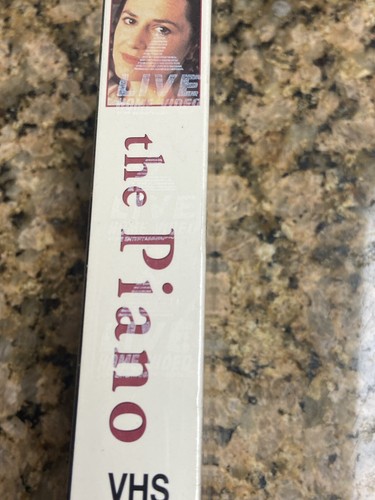 Vintage The Piano Harvey Keitel Holly Hunter Factory Sealed VHS Watermarks MINTY - Picture 5 of 5