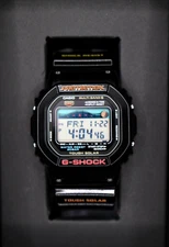 CASIO G-SHOCK G-LIDE GWX-5600-1JF Tough Solar Radio Tide Graph Men Watch Black