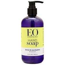 EO Products Hand Soap Lemon & Eucalyptus 12 fl.oz