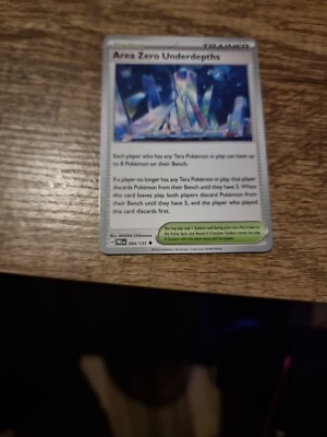 Area Zero Underdepths 094/131 Regular Non Holo Uncommon Prismatic Evolutions 