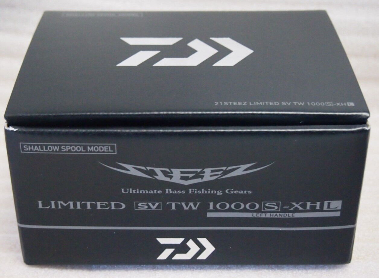 Daiwa 22 Steez Limited SV TW 1000S-XHL Left Handle Baitcast Reel