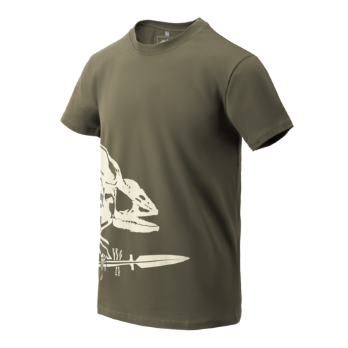 Helikon Tex T-Shirt Full Body Skeleton Chameleon tshirt Oliv