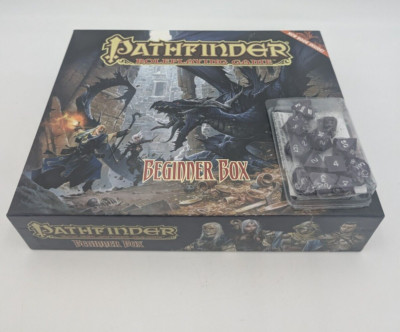 Pathfinder Rollenspiel RPG Anfänger Box & Gamescience lila Polyeder Würfel