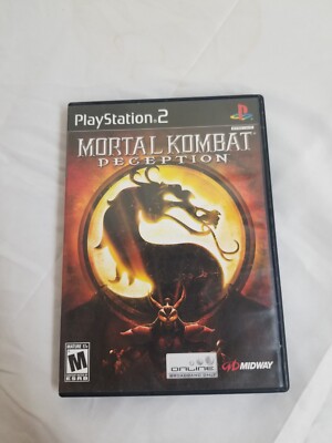 Mortal Kombat Deception PS2 ( As Is Untested)