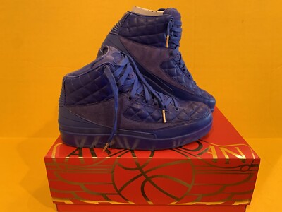 Jordan 2 just Don they are in great shape they are size 9 and a half Size 9 - Just Don x Air Jordan 2 Retro Beach for sale online  main image 4