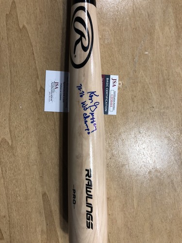 Ken Griffey Sr AUTOGRAFO FIRMATO 1975-76 WSC BIG STICK BAT CINCINNATI REDS JSA B - Foto 4 di 6