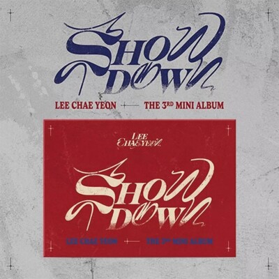 LEE CHAE YEON [SHOWDOWN] 3rd Mini Album POCA Ver/QR Card+2 Foto Karte+2 Sticker