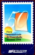 SCHEDE TELEFONICHE RICCIONE NUOVA PERFETTA BASSA TIRATURA 130.000 DA 2000 LIRE