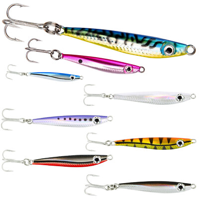 Spro Cast`X 7 - 56g Casting Jig Zocker Mini Pilker mit XXL Augen Reflex UV