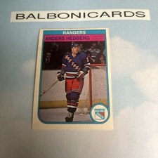 1982-83 O-Pee-Chee - #225 Anders Hedberg NM+ Free Shipping!