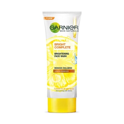 Garnier Skin Naturals, Facewash, Cleansing and Brightening, Bright Complete, 100