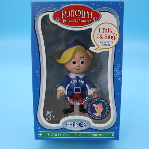 Rudolph The Red Nosed Reindeer 50th Anniversary Limited Edition Hermey I TALK