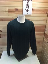 Vintage Nautica Cable Tennis Preppy CrewNeck Sweater Sz XL Green