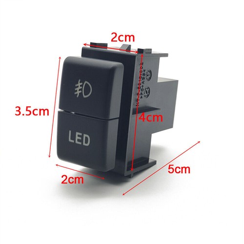 For Nissan Patrol Y61 Y62 Titan Dual Key Switch Car Front Fog Light & LED Switch - Picture 5 of 5