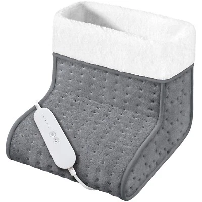 Homefront Electric Heated Foot Warmer Feet Heat Therapeutic Pain Relief Washable