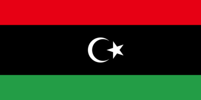 (NOT A PATCH) Libya Country Flag HTV Heat Transfer Vinyl Iron On 