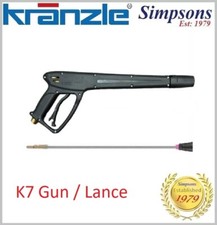 Kranzle Starlet 4 Gun & Flat Jet Lance - K7