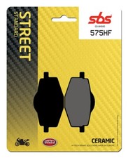 SBS 575HF FRONT BRAKE PADS YAMAHA YFZ BANSHEE 350 1987-1989