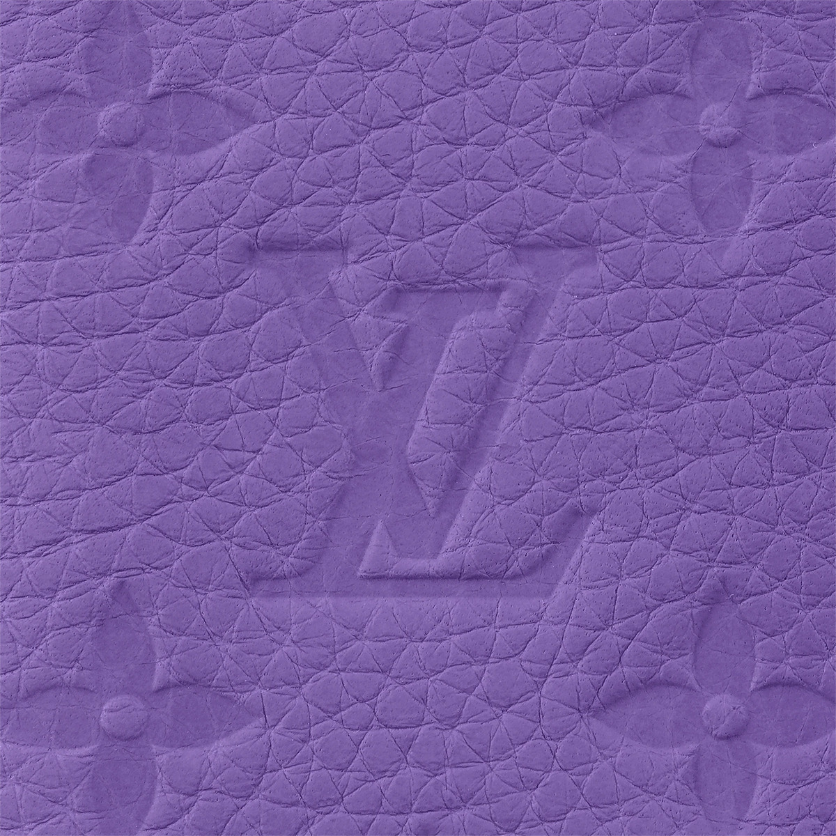 LOUIS VUITTON Taurillon Illusion Slender Wallet Bleu Vert 1120680