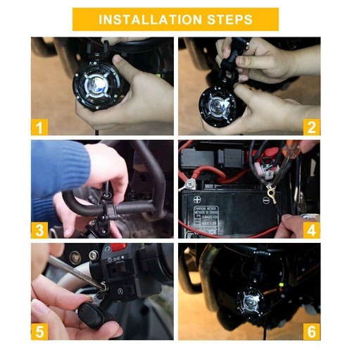 for Honda CRF1000L crf1100 Africa Twin LED Auxiliary Spot Fog Light Assembly Kit - Picture 8 of 10