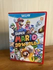 Super Mario 3D World (Nintendo Wii U, 2013) Tested Working CIB Complete