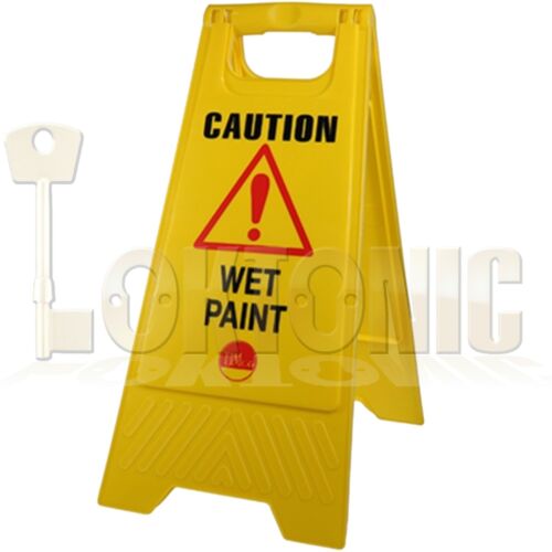 Profi Warnschild A-Rahmen Sicherheitswarnschild Nassfarbe 610x300x30 - Bild 2 von 2