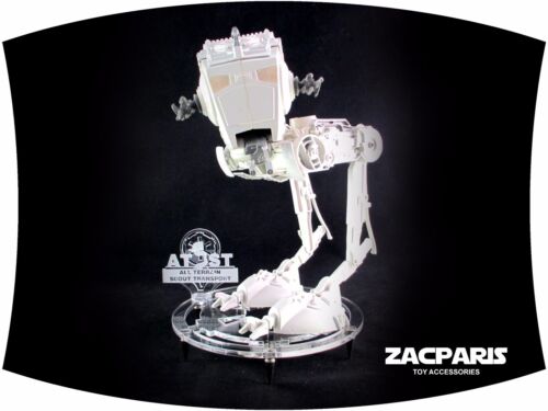 Display stand for Star Wars AT-ST Hasbro Kenner ,modes, Etc '3-D FEATURES'  - Photo 1 sur 7