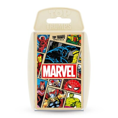 Winning Moves Top Trumps Marvel Comics Retro Kartenspiel Quartett Avengers
