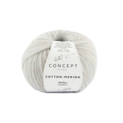 Katia Concept Yarn ::Cotton-Merino #141:: Blue Grey