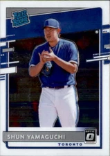 Shun Yamaguchi 2020 Donruss Optic Rated Rookie Card #95