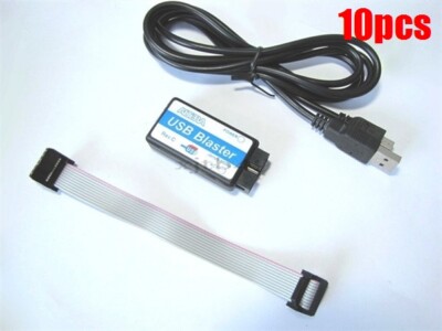 10Pcs Altera Mini Usb Blaster Cable For Cpld/Fpga/Nios/Jtag Programmer New Ic gq