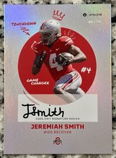 Jeremiah Smith 2024 Onit Athlete Ohio State Football S-21 /70 Autograph SP Auto