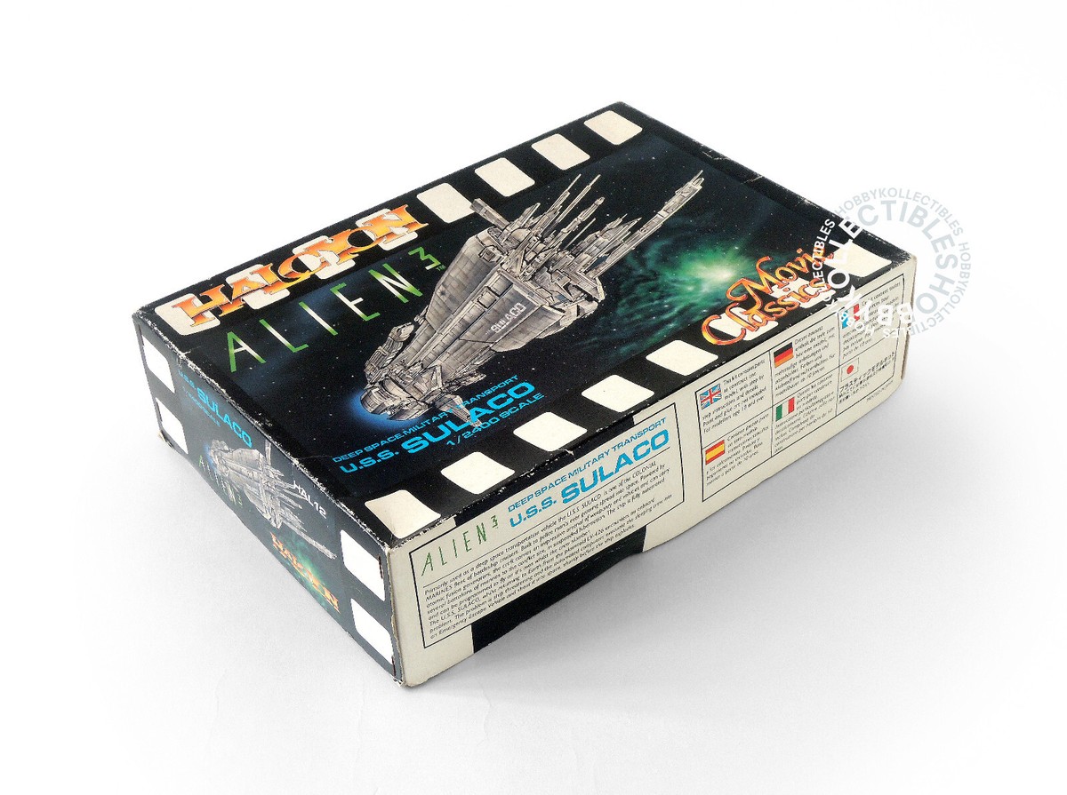 Halcyon Movie Classics Alien 3 Deep Space 1/2400 USS Sulaco HAL12