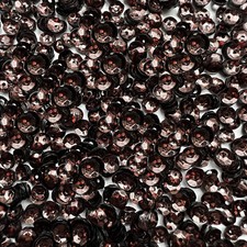 5mm Cup Sequins Chocolate Brown Hologram Glitter Sparkle Metallic Made in USA