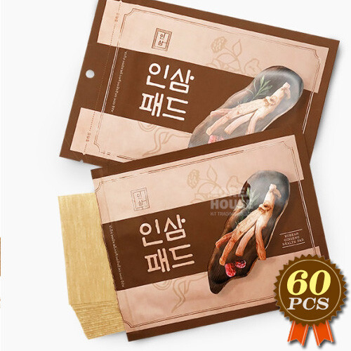 Korean Traditional Ginseng Patch Power strip Energy Pain Relief Patches NEW - 第 14/15 張圖片
