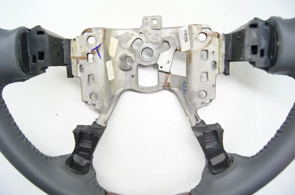 Cadillac DeVille 01-04 Sevilla 2000-2005 volante cuero gris con madera nuevo Foto 3 de 4