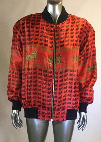 Chaqueta de estilo vintage Océano acentos ecuestre, caballo, carro, L 100%  Poliéster | eBay