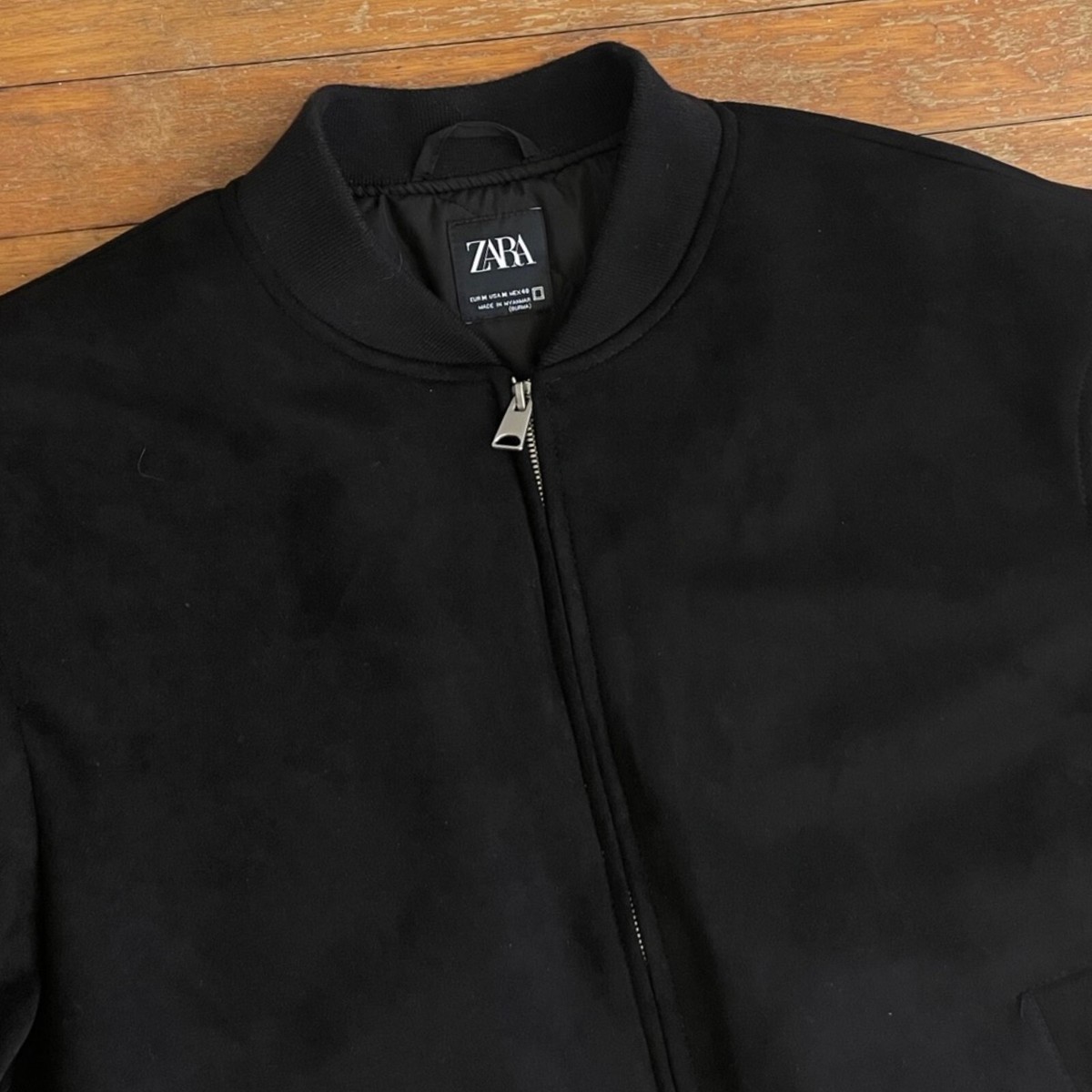 archive zara western jacket suède black FAUX SUEDE JACKET - Brandy | ZARA United States