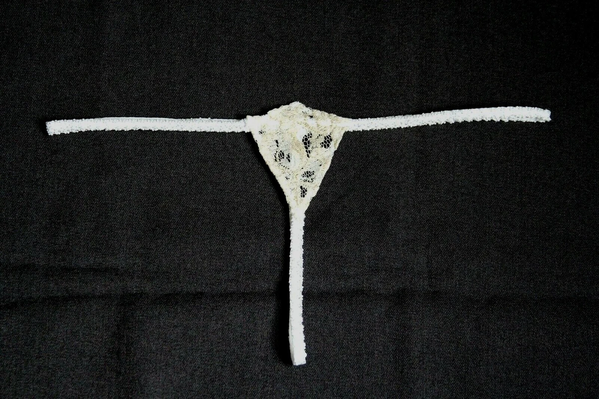 crochet sexy bikini bottom thong women Extreme Nano, Micro bikini g-string.