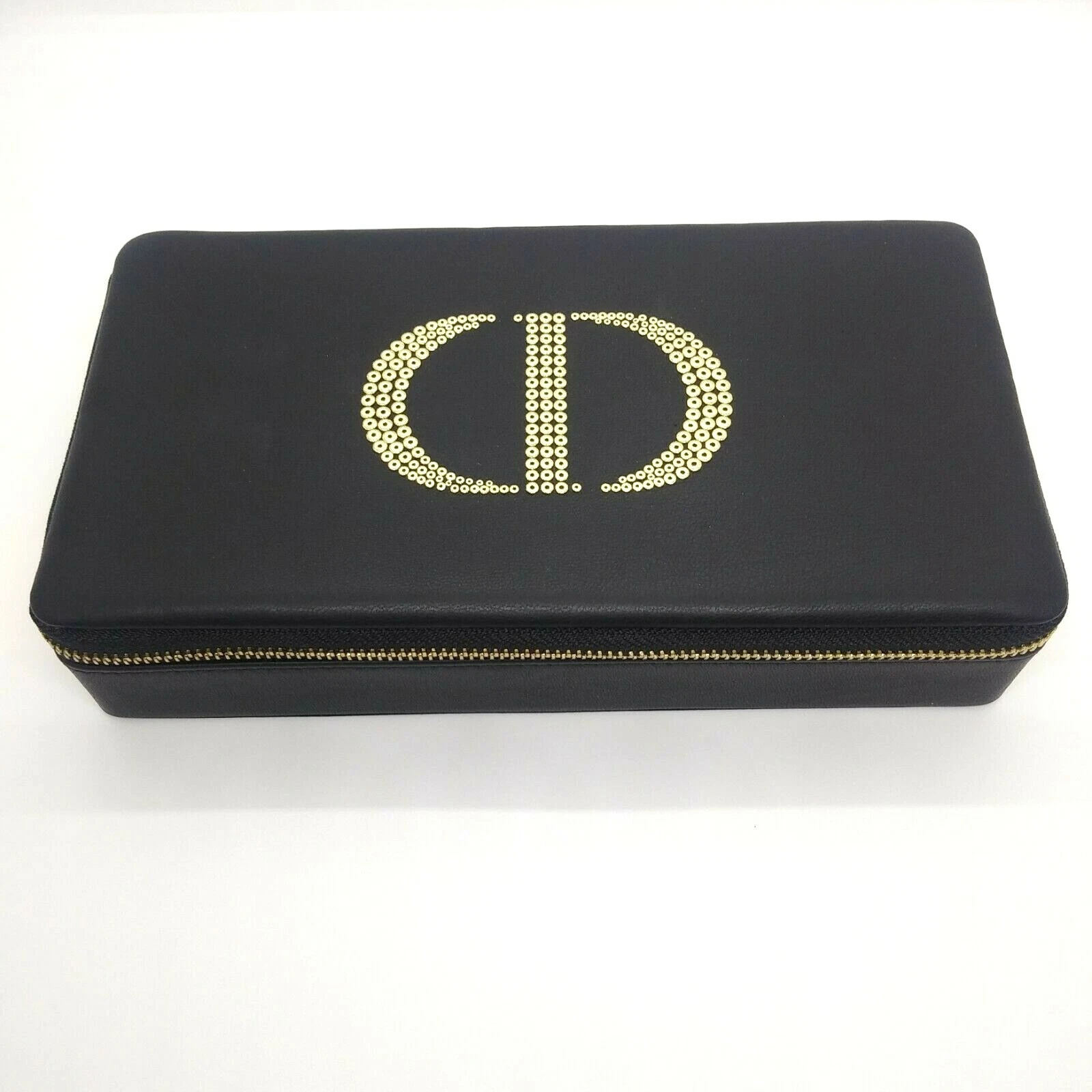 Etui pochette Christian Dior avec miroir objet limité cadeau noir du Japon