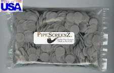 1000 5/8" (.625") Stainless Steel Pipe Screens PIPESCREENZ™ - QUALITY - USA MADE