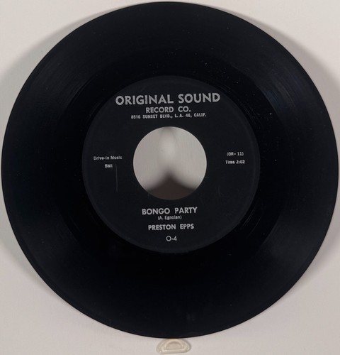 PRESTON EPPS 45 RPM BONGO PARY / BONGO ROCK - VG - Picture 3 of 3