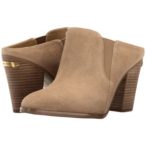 Michael-Kors-Braden-Beige-Cashew-Suede-Leather-Mules-Slides-Clog-Heels-9