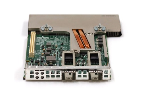 Dell Broadcom 57414 Dual-Port 25GbE SFP PCIe Network Daughter Card P/N: 09XY73 - Afbeelding 3 van 5