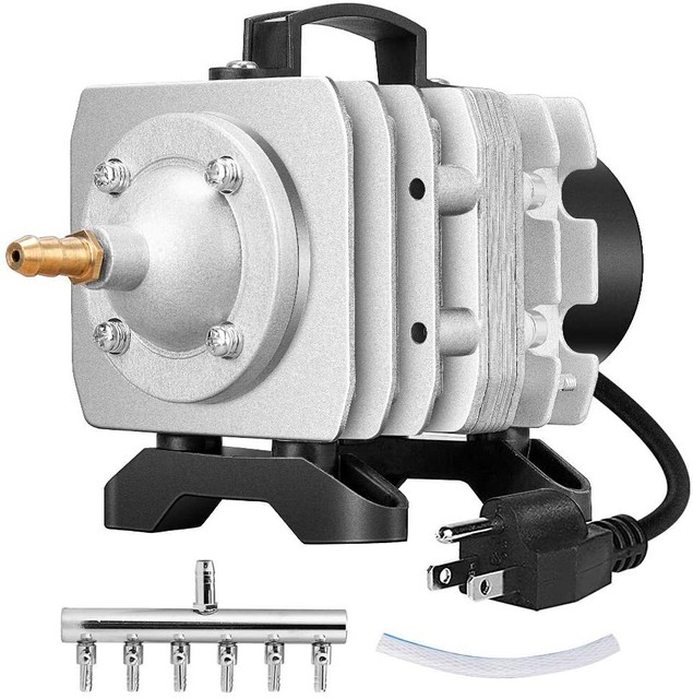 20W 317GPH Commercial Air Pump Aquariums Fish Tank